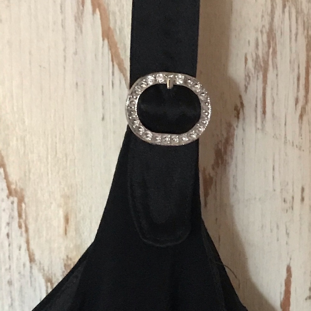 SOLD Niteline Della Roufogali Little Black Dress - Picture 3 of 5